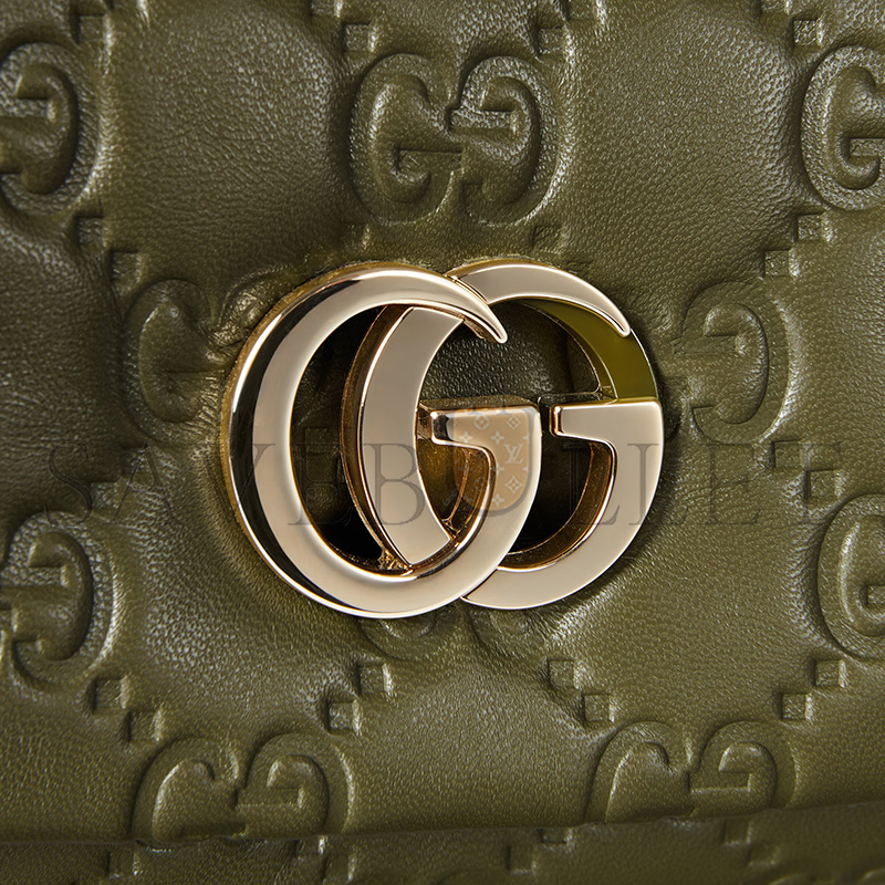 GUCCI GG MILANO SMALL TOP HANDLE BAG 806017 (21*12.5*4.6cm)